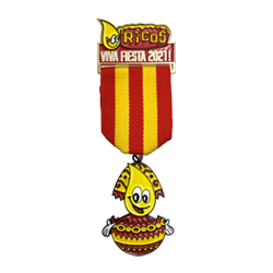 Ricos 2021 Fiesta Medal