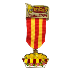 Ricos 2024 Fiesta Medal